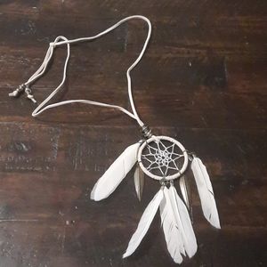 Dreamcatcher necklace